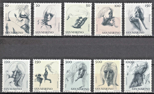 San marino 1976 875 - san, sc#875-84