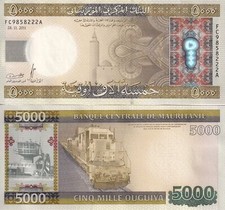 Mauritania 5000 Ouguiya 2011 P