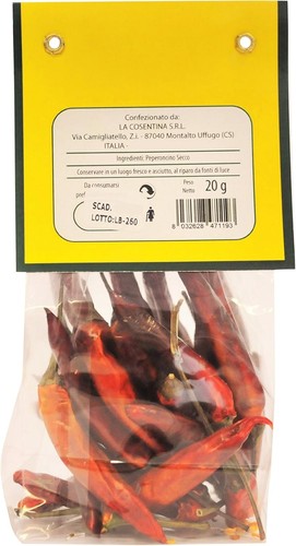 Cosentina peperoncino secco - la,