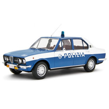 ALFA ALFETTA 1.8 1972 POLIZIA 178A 1:18 Laudo Racing Forze dell'Ordine Modellino
