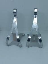 Fermapiedi toe clips Pedali Campagnolo Super Record vintage size M Colnago