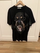 Rara maglietta manica corta 100% autentica Givenchy Rottweiler