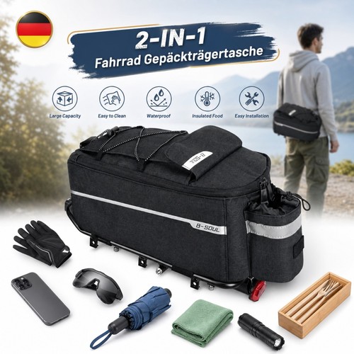 Borsa bici per portapacchi