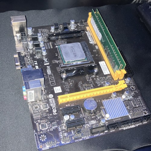 Scheda madre cpu - ram, combo