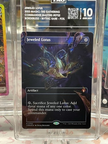 Jeweled lotus foil - foil,