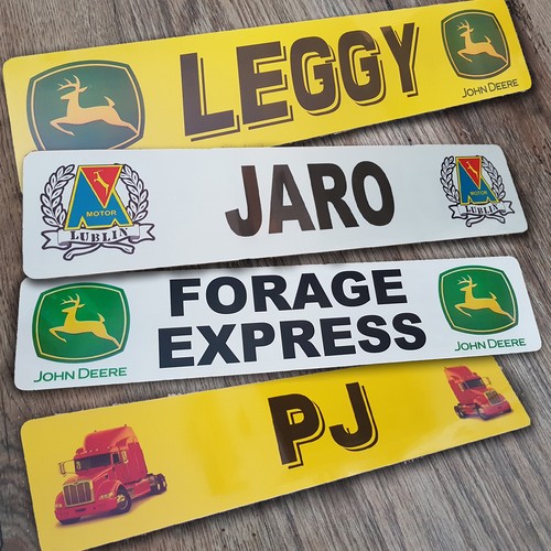 Agri targa nome camionista - -,