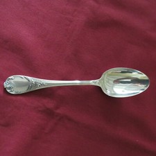 1 Cucchiaio Da Tavola In Metallo Argentato Christofle Modello Marly 2