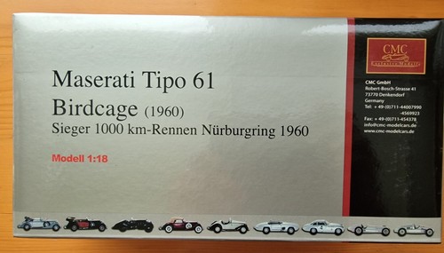 Cmc maserati tipo 61 - 1/18,