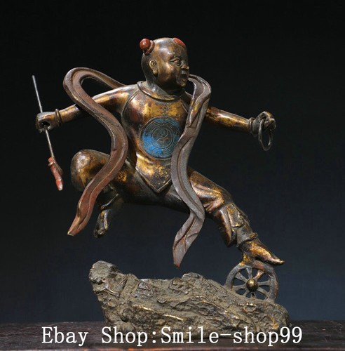 Statua personaggio nezha - statua,