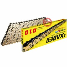 CATENA TRASMISSIONE DID 530VX3 110 MAGLIE ORO YAMAHA 750 FZ 750 1985-1986