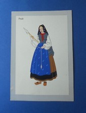 Cartolina Meschini Pochoir GM