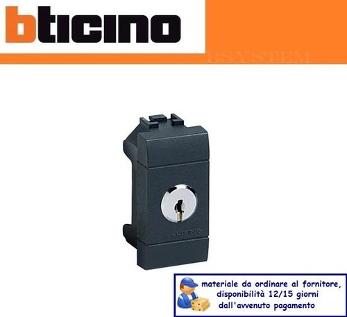 Deviatore chiave bticino - deviatore,