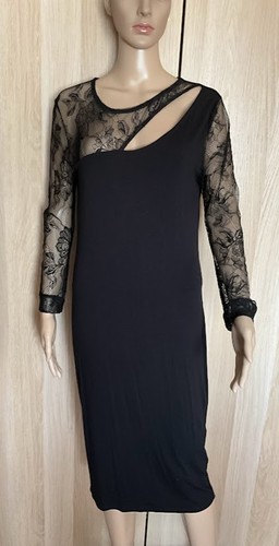 Yamamay black dress with lace