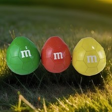 Serie Completa Palloni Cuoio m&m M&M’s Blu Rosso Giallo Rosso Arancione Fiera