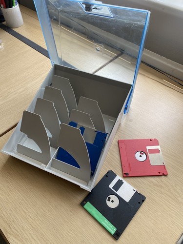 Floppy disc disk scatola - floppy,