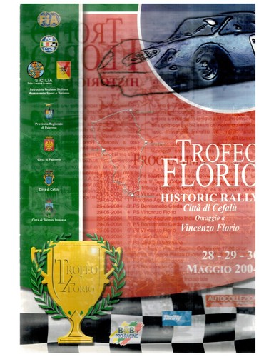 Trofeo florio historic - florio, rally