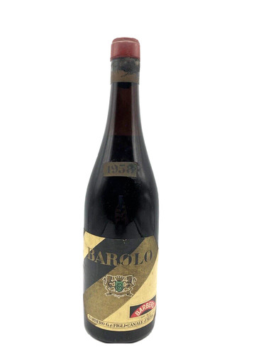 Vintage barolo 1958 vino - barolo,