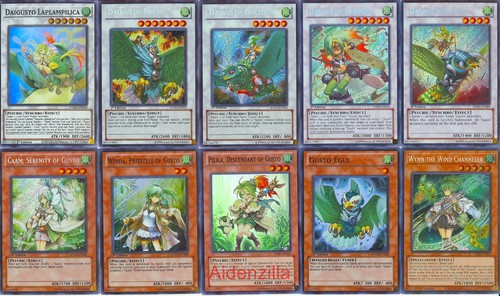 Mazzo yugioh gusto caam - yugioh,