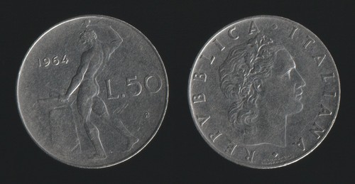Lire 1964 vulcano - 50,