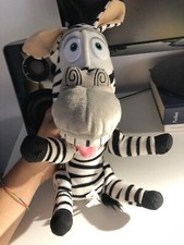 Madagascar Zebra Marty Peluche Plush Pupazzo Originale 20cm circa Dreamworks