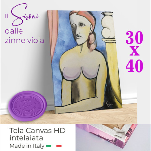 Sironi tela canvas con - sironi, telaio