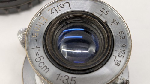 Leica leitz elmar 5 - leica, cm