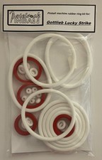 Kit anelli in gomma flipper Gottlieb Lucky Strike 1975