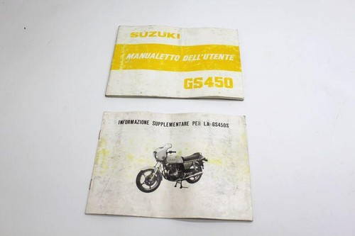 Suzuki 450 manuale - s, uso