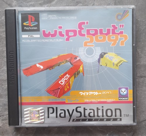 Wipeout 2097 con manuale ps1
