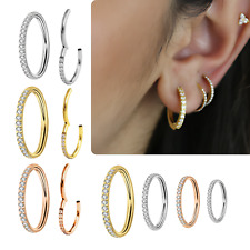 Piercing al setto clicker