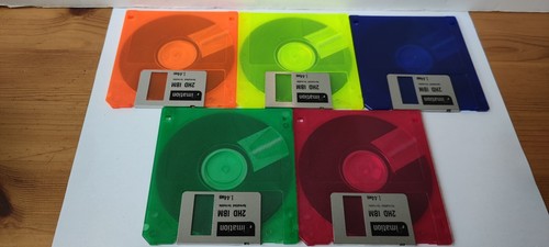 Floppy disk traslucido - , e