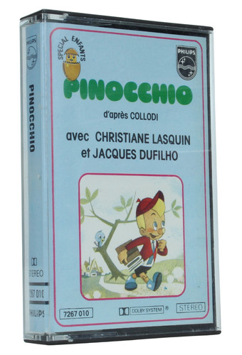 Pinocchio cassette audio - -,