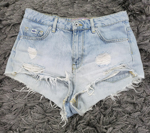 Superdry denim shorts donna - denim,