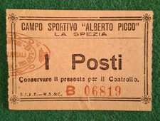 1934 BIGLIETTO CALCIO STADIO