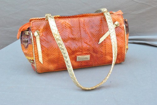 Borsa pelle serpente - pelle,