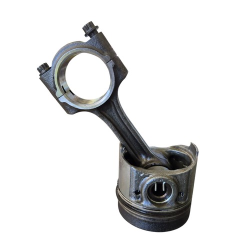 Piston and connecting rod - and,