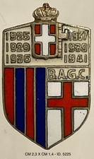 BOLOGNA ASSOCIAZIONE GIUOCO CALCIO BAGC DISTINTIVO FOOTBALL CLUB PROD. VERONESI