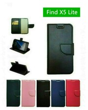 COVER CUSTODIA A LIBRO  PER OPPO Find X5 Lite   PELLICOLA VETRO