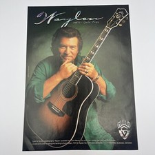 Waylon Jennings and Guild D-55