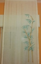 Tenda ricamata a punto croce