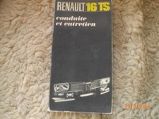 NOTICE CONDUITE    ENTRETIEN