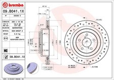 COPPIA DISCHI FRENO BREMBO