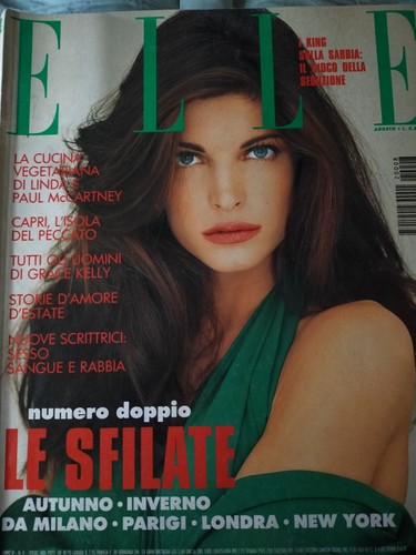 Mensile elle agosto 1992 - mensile,