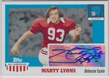 CARTOLINA AUTOGRAFA MARTY