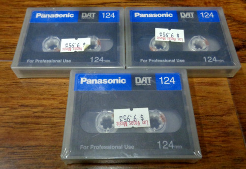 Lot panasonic dat 124 - of,