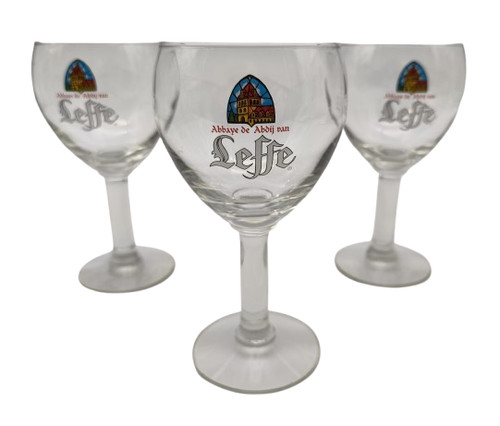 Lot 3 verres - de, leffe
