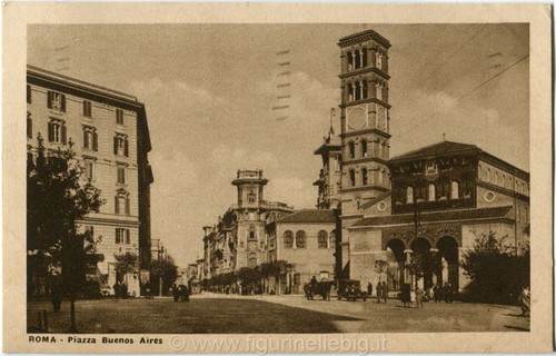 1933 roma piazza buenos aires - roma,