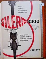 Pubblicità 1954 GILERA B300