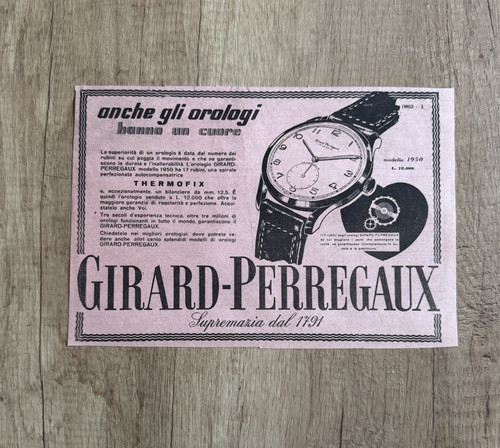 1950 girard perregaux - girard-perregaux, gp