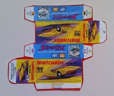 Modello per Repro Box Matchbox
